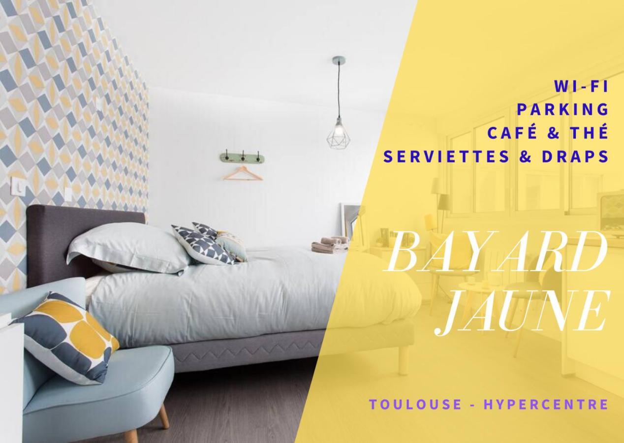 Le Bayard Jaune - Parking & Gare Sncf Toulouse Buitenkant foto